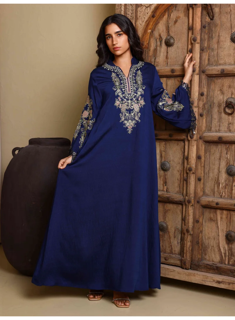 IKKXA IKKXA Amirah Jalabiya IK4031 Blue